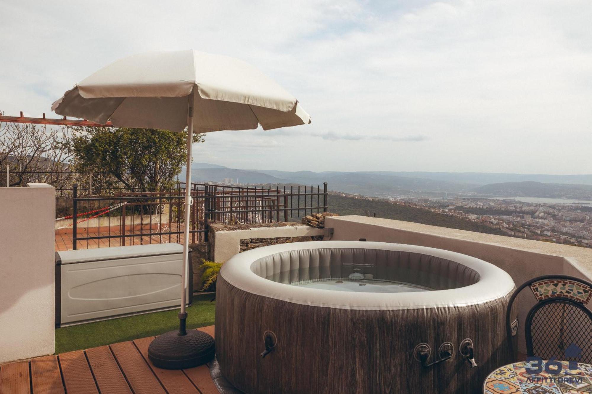 Trieste 10Min Dal Centro Villa Privata Con Jacuzzi Exterior photo